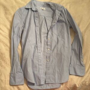 Gap Fitted Boyfriend shirt Xxs